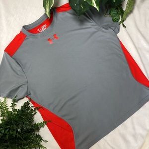 Under Armor Heat Gear Short Sleeve Shirt Loose Fit